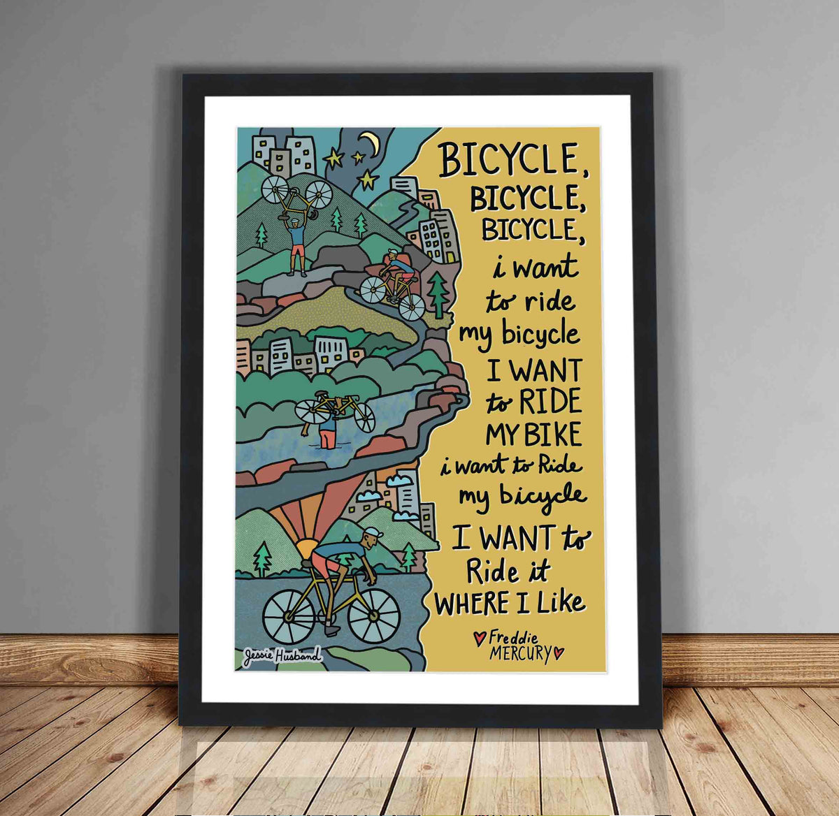 Bicycle Race, Queen, Freddie Mercury lyrics Jessie husband