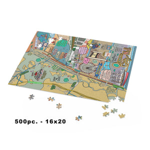 Ocean City, NJ  Map Puzzle