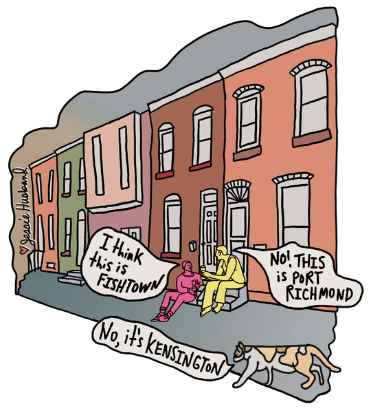 Portfishington, The Philly neighborhood debate Tee