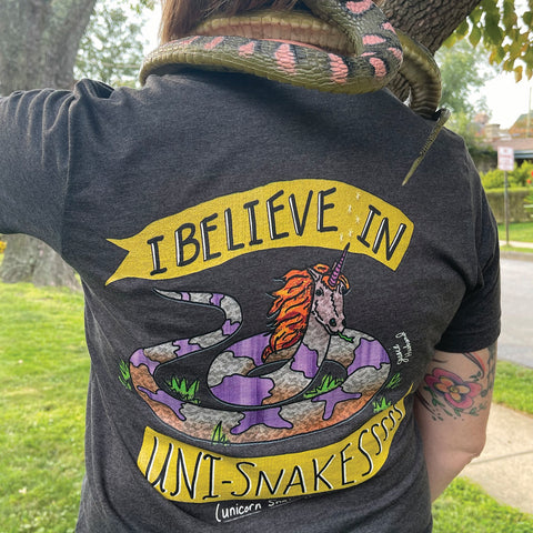 I Believe in Uni-Snakessss T-Shirt - Jessie husband